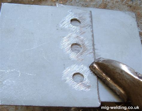 plug welding thin sheet metal|plug welding techniques.